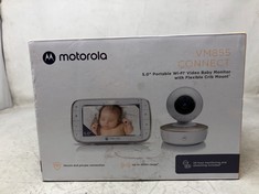 MOTOROLA 5.0" PORTABLE WIFI VIDEO BABY MONITOR: LOCATION - B RACK