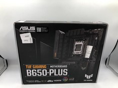 ASUS TUF GAMING B650-PLUS AMD RYZEN AM5 ATX MOTHERBOARD, 14 POWER STAGES, PCIE 5.0 M.2 SUPPORT, DDR5 MEMORY, 2.5 GB ETHERNET, USB4 SUPPORT AND AURA SYNC.: LOCATION - A RACK