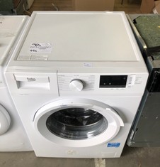 BEKO WASHING MACHINE WTL94151W RRP £299: LOCATION - BOOTH(COLLECTION OR OPTIONAL DELIVERY AVAILABLE)