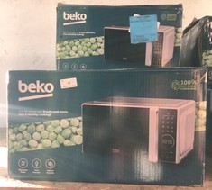 3X BEKO 700 WATT MICROWAVE: LOCATION - A RACK(COLLECTION OR OPTIONAL DELIVERY AVAILABLE)