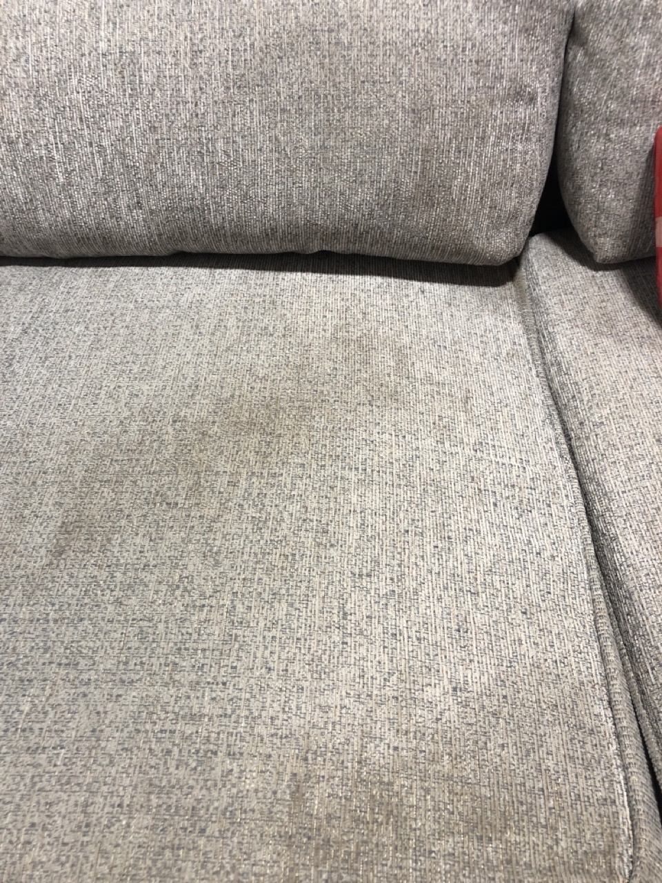 John Pye Auctions OAK FURNITURELAND JENSEN 4 SEATER SOFA SILVER