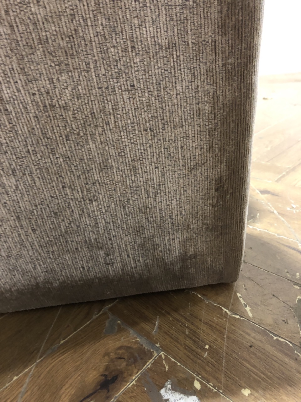 John Pye Auctions OAK FURNITURELAND JENSEN 3 SEATER SOFA SILVER