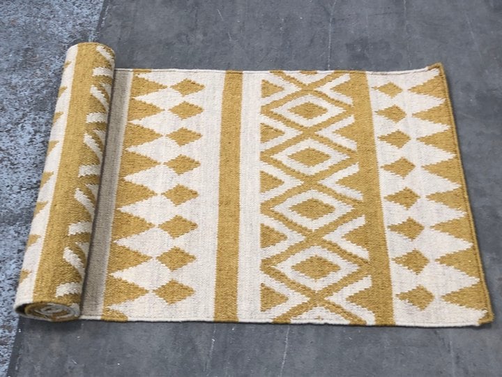 John Pye Auctions - JOHN LEWIS & PARTNERS MODASA RUG IN SAFFRON (70 X ...