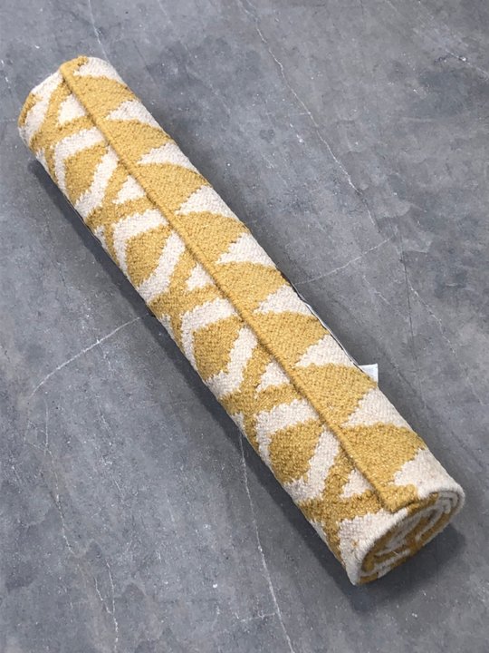 John Pye Auctions - JOHN LEWIS & PARTNERS MODASA RUG IN SAFFRON (70 X ...