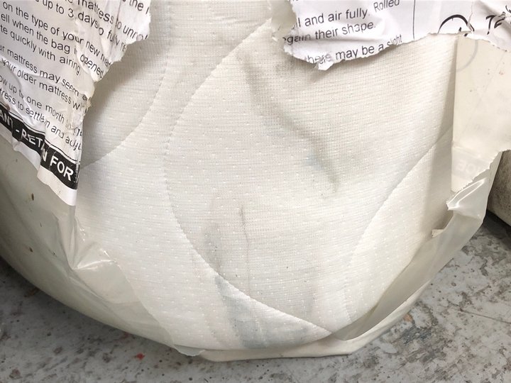 John Pye Auctions JOHN LEWIS & PARTNERS ANYDAY ROLLED DEEP MEMORY FOAM MATTRESS, MEDIUM/FIRM