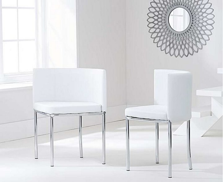 John Pye Auctions ABINGDON/ANNA/ALGARVE WHITE CHAIR (SET OF 4) OLD