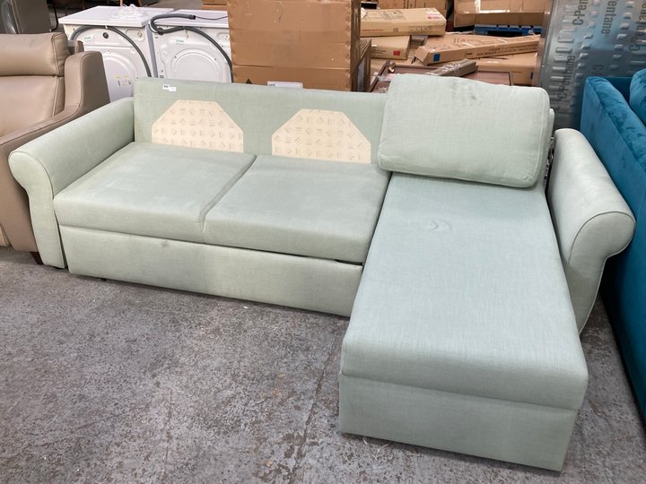 John Pye Auctions JOHN LEWIS SANSA SCROLL ARM SOFA BED WITH STORAGE