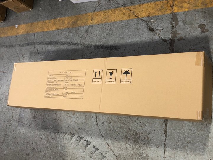 John Pye Auctions LA HACIENDA PATIO HEATER WITH SPEAKER RRP £299