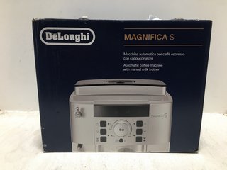 DELONGHI MAGNIFICA S AUTOMATIC COFFEE MACHINE IN BLACK - RRP: £299.00: LOCATION - BR17