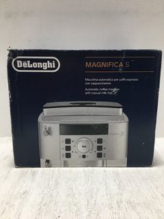 DELONGHI MAGNIFICA S AUTOMATIC COFFEE MACHINE IN BLACK - RRP: £299.00: LOCATION - BR17