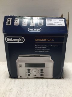 DELONGHI MAGNIFICA S AUTOMATIC COFFEE MACHINE IN BLACK - RRP: £299.00: LOCATION - BR17