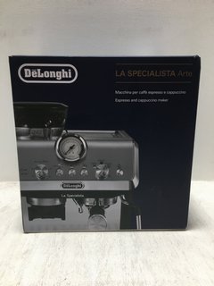 DELONGHI LA SPECIALISTA ESPRESSO & CAPPUCCINO MAKER IN GREY - RRP: £549.00: LOCATION - BR17