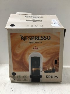 NESPRESSO VERTUO PLUS COFFEE MACHINE IN BLACK - RRP: £179.00: LOCATION - BR16