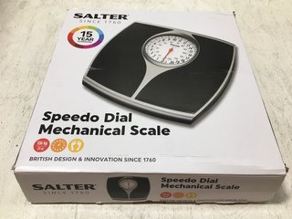 SALTER SPEEDO DIAL MECHANICAL SCALE: LOCATION - BR16