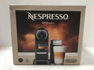 NESPRESSO CITIZ AND MILK COFFEE MACHINE IN BLACK - RRP: £239.00: LOCATION - BR16