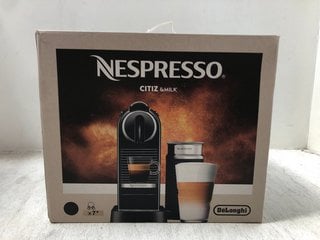 NESPRESSO CITIZ AND MILK COFFEE MACHINE IN BLACK - RRP: £239.00: LOCATION - BR15