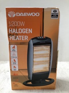 DAEWOO 1200W HALOGEN HEATER: LOCATION - BR14