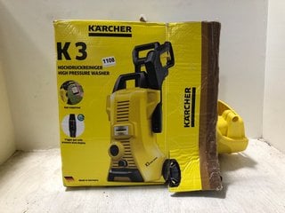 KARCHER K3 HIGH PRESSURE WASHER - RRP: £139.99: LOCATION - BR14