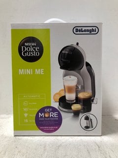 DELONGHI DOLCE GUSTO MINI ME COFFEE POD MACHINE IN GREY/BLACK - RRP: £114.99: LOCATION - BR14