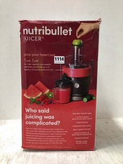 NUTRIBULLET JUICER - RRP: £99.99: LOCATION - BR14