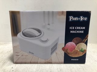 PAN-N-ICE ICE CREAM MACHINE: LOCATION - BR13