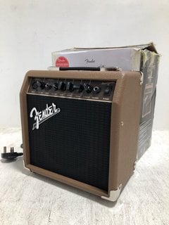 FENDER ACOUSTASONIC 15 GUITAR AMPLIFIER - RRP: £119.00: LOCATION - BR13