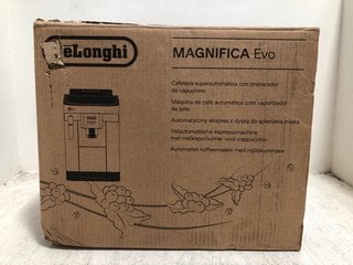 DELONGHI MAGNIFICA EVO AUTOMATIC COFFEE MACHINE IN BLACK - RRP: £349.99: LOCATION - BR13