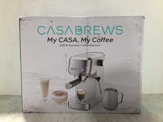 CASABREWS MY CASA, MY COFFEE 20 BAR ESPRESSO COFFEE MACHINE: LOCATION - BR11