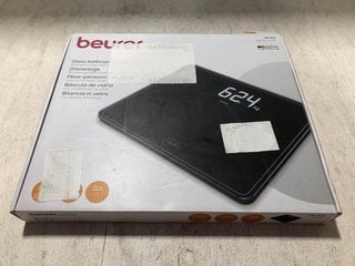 BEURER GLASS BATHROOM SCALE: LOCATION - BR11