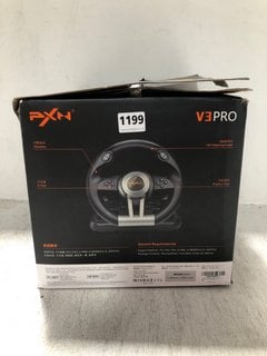 PXN V3 PRO GAMING STEERING WHEEL WITH PEDALS - RRP: £99.99: LOCATION - BR11