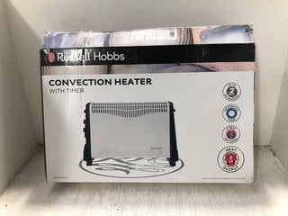 RUSSELL HOBBS CONVECTION HEATER WITH TIMER: LOCATION - BR10