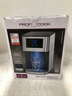 PROFICOOK HOT WATER DISPENSER - MODEL: PC-HWS 1145: LOCATION - BR10