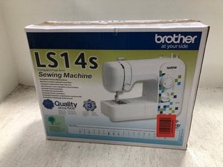 BROTHER COMPACT FREE ARM SEWING MACHINE - MODEL: LS14S - RRP: £89.00: LOCATION - BR10