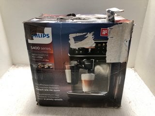 PHILIPS 5400 SERIES LATTEGO BEAN TO CUP COFFEE MACHINE - RRP: £579.00: LOCATION - BR9