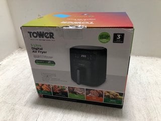 TOWER 3 LITRE DIGITAL AIR FRYER IN BLACK: LOCATION - BR9