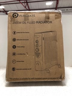 PUREMATE 2500W OIL FILLED RADIATOR: LOCATION - BR9