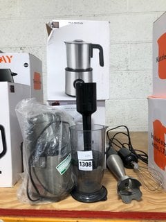 QTY OF ASSORTED JOHN LEWIS & PARTNERS ITEMS TO INCLUDE MILK FROTHER: LOCATION - BR6