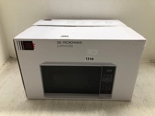 JOHN LEWIS & PARTNERS 20 LITRE DIGITAL MICROWAVE - MODEL: JLSMWO08: LOCATION - BR6