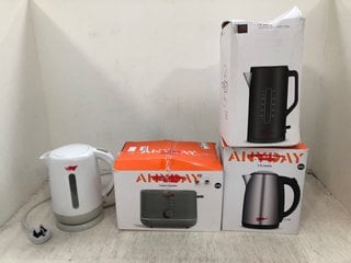 QTY OF ASSORTED JOHN LEWIS & PARTNERS ITEMS TO INCLUDE 1.7 LITRE BRUSHED STEEL KETTLE: LOCATION - BR5