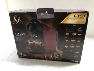 PHILIPS L'OR BARISTA SUBLIME COMPACT COFFEE POD MACHINE IN BLACK: LOCATION - AR3