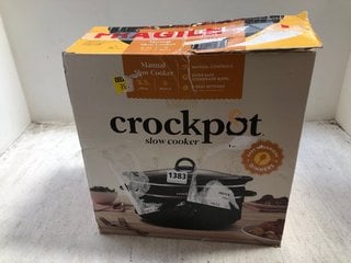 CROCKPOT SLOW COOKER: LOCATION - AR4