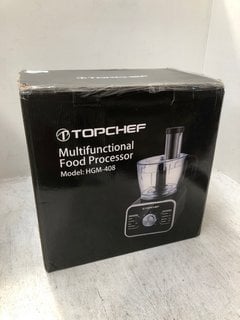 TOPCHEF MULTIFUNCTIONAL FOOD PROCESSOR - MODEL: HGM-408: LOCATION - AR5