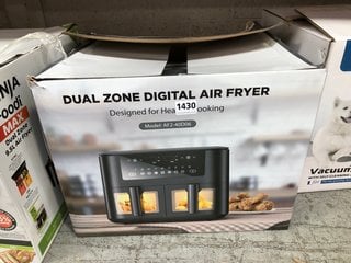 DUAL ZONE DIGITAL AIR FRYER - MODEL: AF2-40D06: LOCATION - AR5