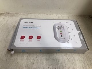 NANNY MONITOR WITH SENSOR MAT - RRP: £129.99: LOCATION - AR6