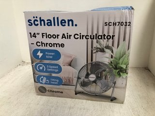 SCHALLEN 14 INCH FLOOR FAN: LOCATION - AR6