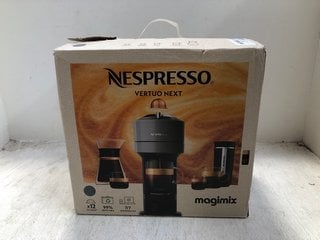 NESPRESSO VERTUO NEXT COFFEE MACHINE IN DARK GREY - RRP: £149.00: LOCATION - AR7