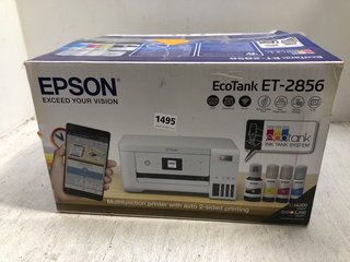 EPSON ECOTANK ET-2856 ALL-IN-ONE WIRELESS PRINTER - RRP: £300.00: LOCATION - AR8