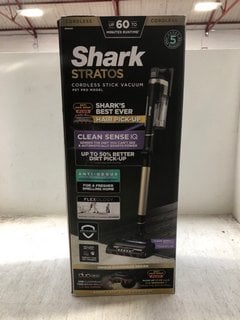 SHARK STRATOS CORDLESS STICK VACUUM - PET PRO MODEL - RRP: £430.00: LOCATION - AR8