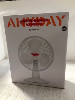 JOHN LEWIS & PARTNERS 12 INCH DESK FAN: LOCATION - AR9