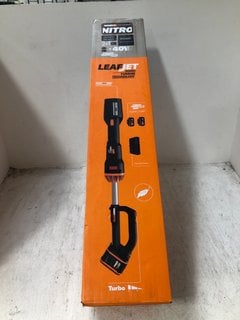 WORX LEAFJET - MODEL: WG585E: LOCATION - AR11